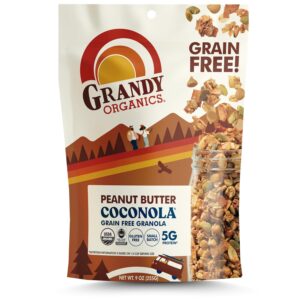 Grandy Organics, Coconola Peanut Butter Organic, 9 Ounce