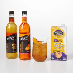 Oregon Chai and DaVinci Gourmet Bourbon Chai Spritz Bundle Pack